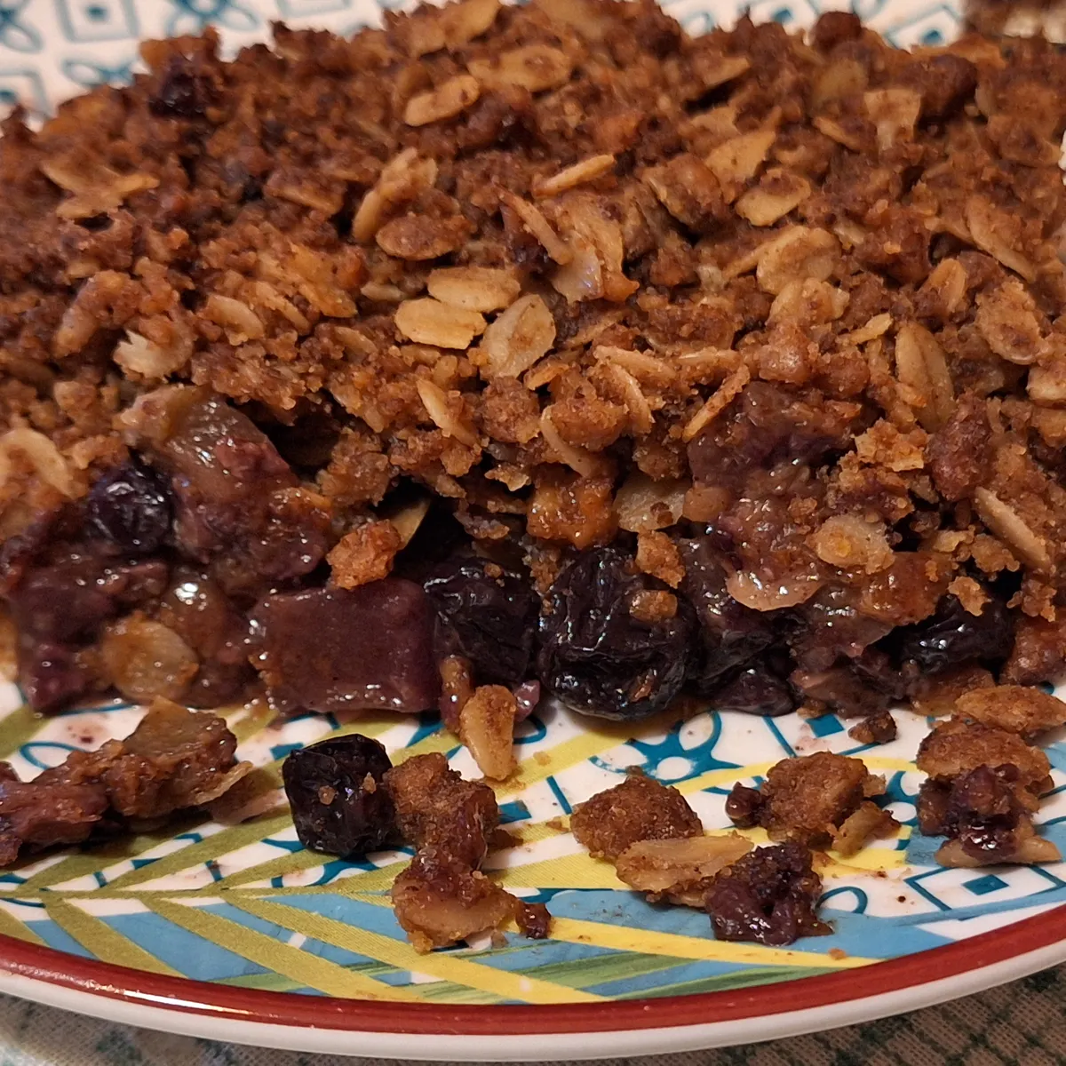 Granola Fruit Crumble